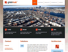 Tablet Screenshot of globitrak.com